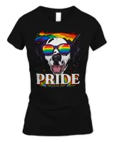 Dalmatian Funny Dog LGBT Dalmatian Gay Pride LGBTQ Rainbow Flag Sunglasses 12 Dalmatian Lover