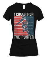 I cheer For The Punter Us Flag Shirt