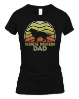 Retro Bernese Mountain Dog Lover Puppy Men Dad