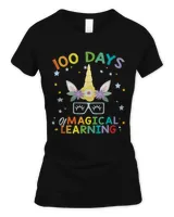 Teacher Teaching Lover Cute Unicorn 100 Days of Magical Learning 100th Day School 229