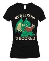 My weekend is Booked Nerdy Book Lover saying 1