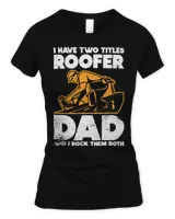 Roofer Funny Retro Roofing Roof Equipment Job Repair52