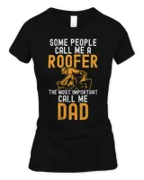 Roofer Funny Retro Roofing Roof Equipment Job Repair63 68