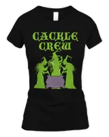 Cackle Crew Medieval Witch Halloween Cauldron Women Graphic