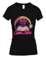 Open Late Book Lover Gift Bookworm Readers Shooting Stars