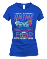 Anime Video Games Food Lover Japanese Fan Nerd Geek Gaming