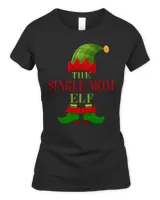 Matching Family Funny The Single Mom ELF Christmas PJS Group