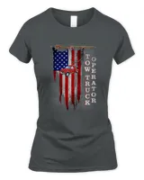 US Flag Tow Truck Operator T-Shirt