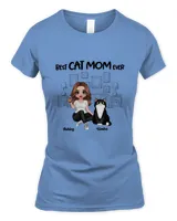 Outline Background In House Best Cat Mom Ever Personalized QTCAT241222A1