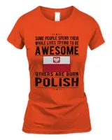 Proud Polish Flag Poland Heritage Polish Roots18362 T-Shirt