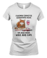 Black Cat Kitty Woman Needs Wine And Cats Kitten Cat