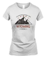 Vintage Yellowstone National Park Wyoming1476 T-Shirt
