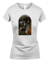 Virgin of the Rocks by Leonardo da Vinci T-Shirt