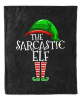 The Sarcastic Elf Family Matching Group Christmas Gift Funny T-Shirt