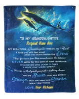To My Granddaughter , Whale And Galaxy