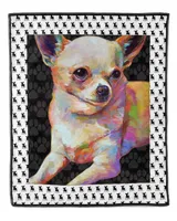 Chihuahua  Blanket - Quilt