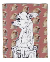 Chihuahua  Blanket - Quilt