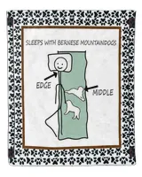 Bernese Mountain  Blanket - Quilt