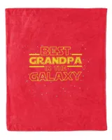 Mens Grandfather Grandpa Shirt Gift, Best Grandpa in the Galaxy T-Shirt