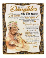 To my Daughter Blanket