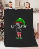 The Sarcastic Elf Family Matching Group Christmas Gift Funny T-Shirt