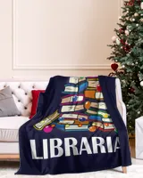 Librarian Christmas Tree With Books
