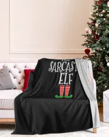 The Sarcastic Elf Family Matching Group Christmas Gift Funny T-Shirt