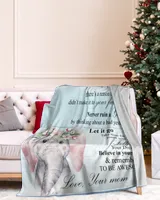 Custom Name To My Daughter Never Feel That You Are Alone Blanket