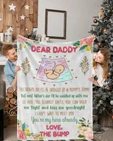 Dear Daddy You're My Hero Already Blanket 2