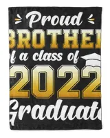 Proud Brother of a Class of 2022 Graduate Shirt Senior 22 T-Shirt