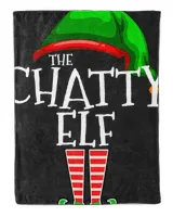 The Chatty Elf Group Matching Family Christmas Gift Funny T-Shirt