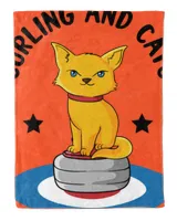 Curling and Cats Curling Sports Cat Lover92