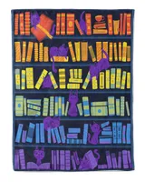 Library - Bookshelf Purple Cat Color