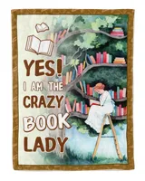 YES I AM THE CRAZY BOOK LADY