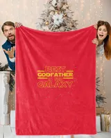 Mens Godparent Godfather Shirt Gift, Best Godfather in the Galaxy T-Shirt