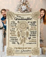 Personalized Granddaughter Gift,  MOST BEAUTIFUL CHAPTERS, Vintage Dreamcatcher and butterfly