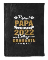 Proud Papa Of A 2022 College Graduate - Father Graduation T-Shirt