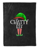 The Chatty Elf Group Matching Family Christmas Gift Funny T-Shirt