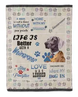 Weimaraner  Blanket - Quilt