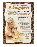 To my Daughter Blanket