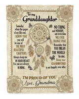 Personalized Granddaughter Gift,  MOST BEAUTIFUL CHAPTERS, Vintage Dreamcatcher and butterfly