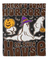 There's Some Horrors In This House Ghost Pumpkin Halloween Long Sleeve T-Shirt Hoodies Tank Top