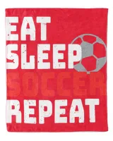 eat-sleep-soccer-repeat-soccer-player-coach-Tank tops Hoodies