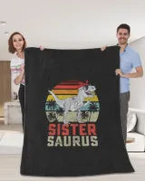 Sistersaurus T Rex Dinosaur Sister Saurus Family Matching T-Shirt