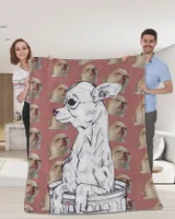 Chihuahua  Blanket - Quilt