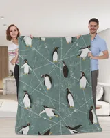 Penguin  Blanket - Quilt