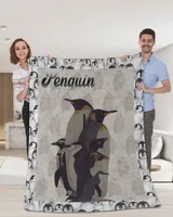 Penguin  Blanket - Quilt