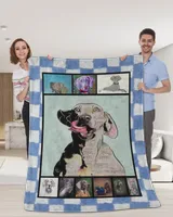 Weimaraner  Blanket - Quilt