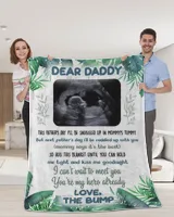 Dear Daddy You're My Hero Already Blanket