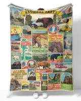 National Park Cozy Plush Fleece Blanket